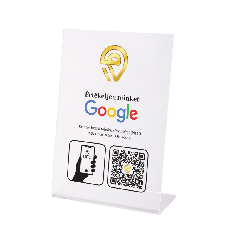 NFC Prezentációs Állvány (Fehér)